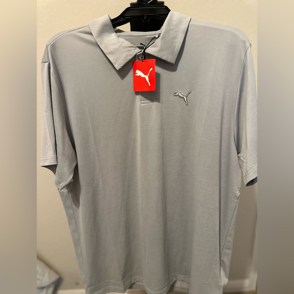 Classics Puma Pique Shirt Men. Size Large. NWT.
